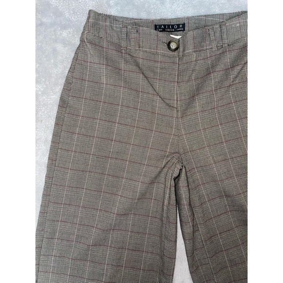 Women’s Light Green Plaid Tailor B. Moss Capri Slacks 💚 - Picture 13 of 16